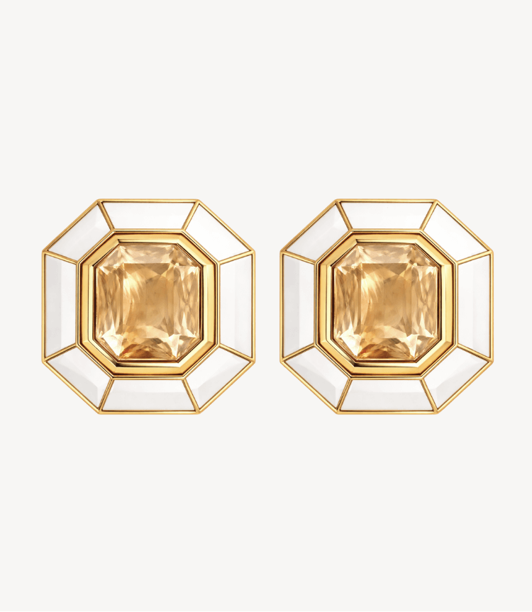 Bijoux de bouton Victoire blanc