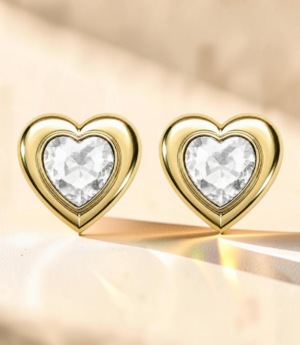 Bijoux de bouton Clotilde blanc