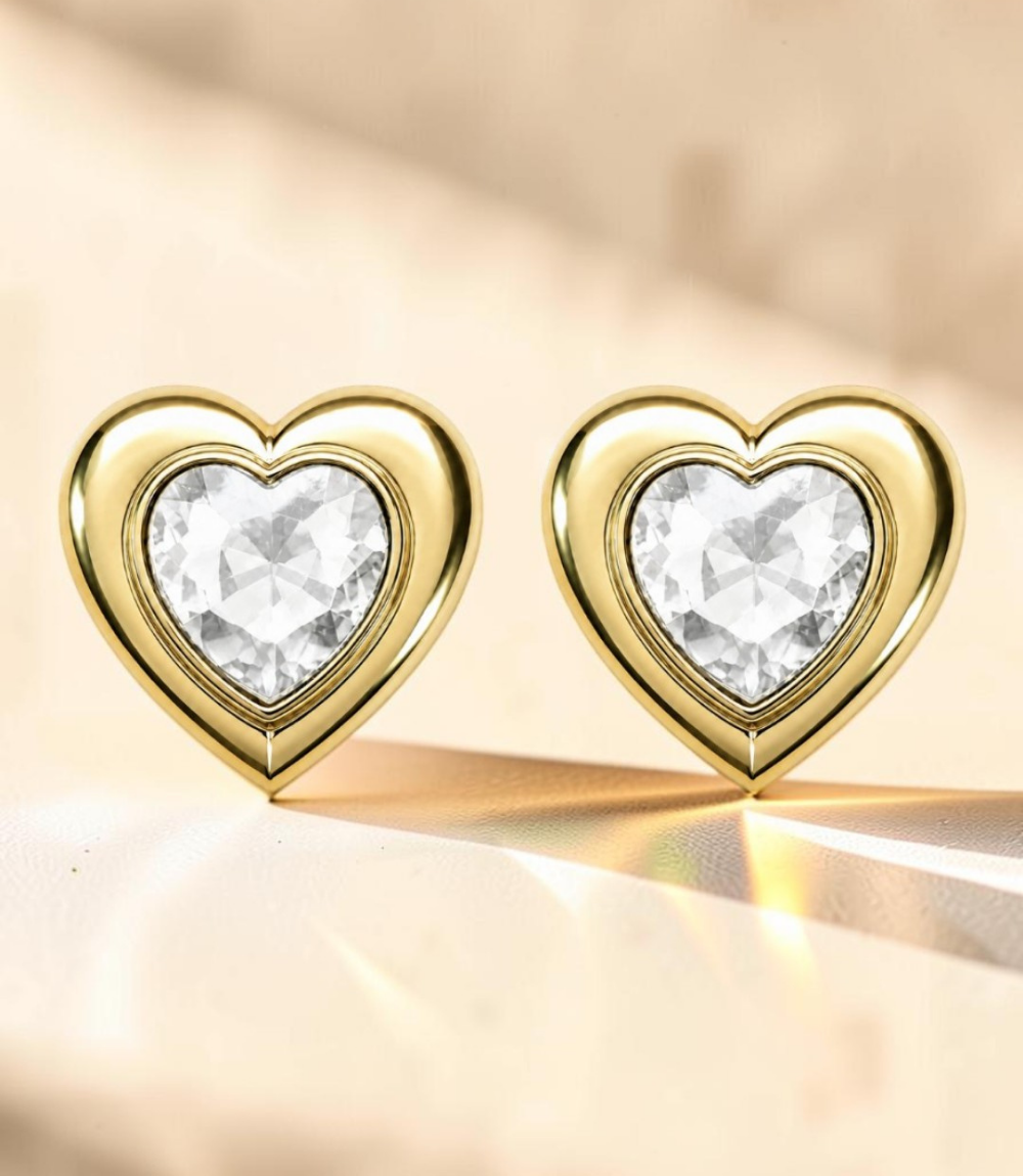 Bijoux de bouton Clotilde blanc