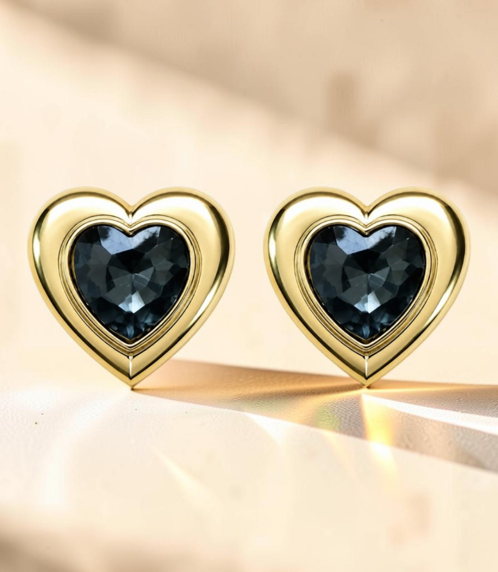 Bijoux de bouton Clotilde gris