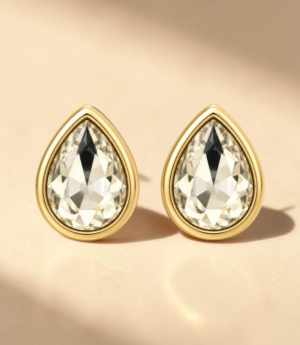 Bijoux de bouton Arya blanc