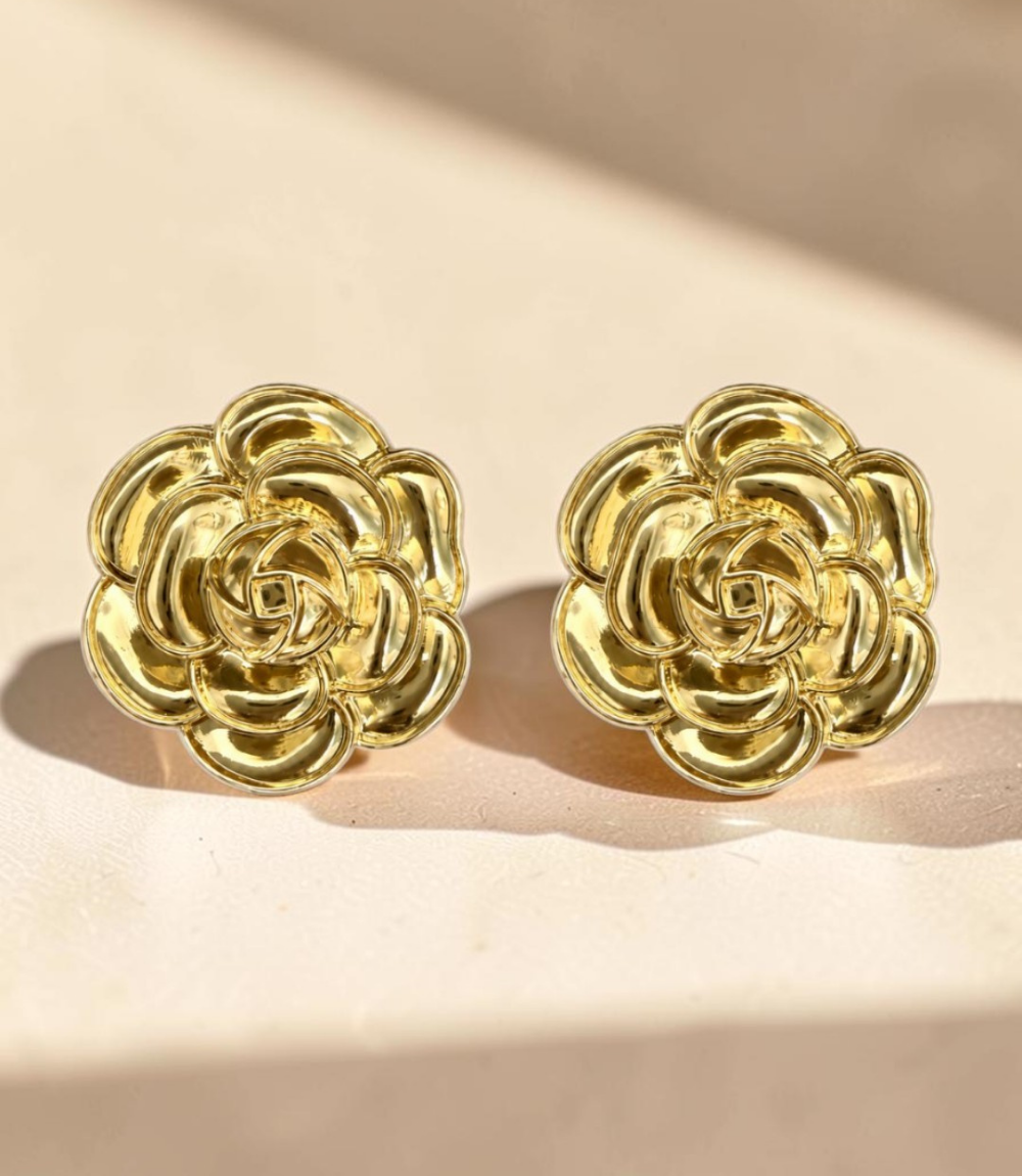 Bijoux de bouton Amara or